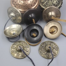 Pure copper touch bells ringing with bell and bell bronze plucker Nepal Handmade Tibetan ethnic wind percussion instrument Percussion Instruments to hit the bell