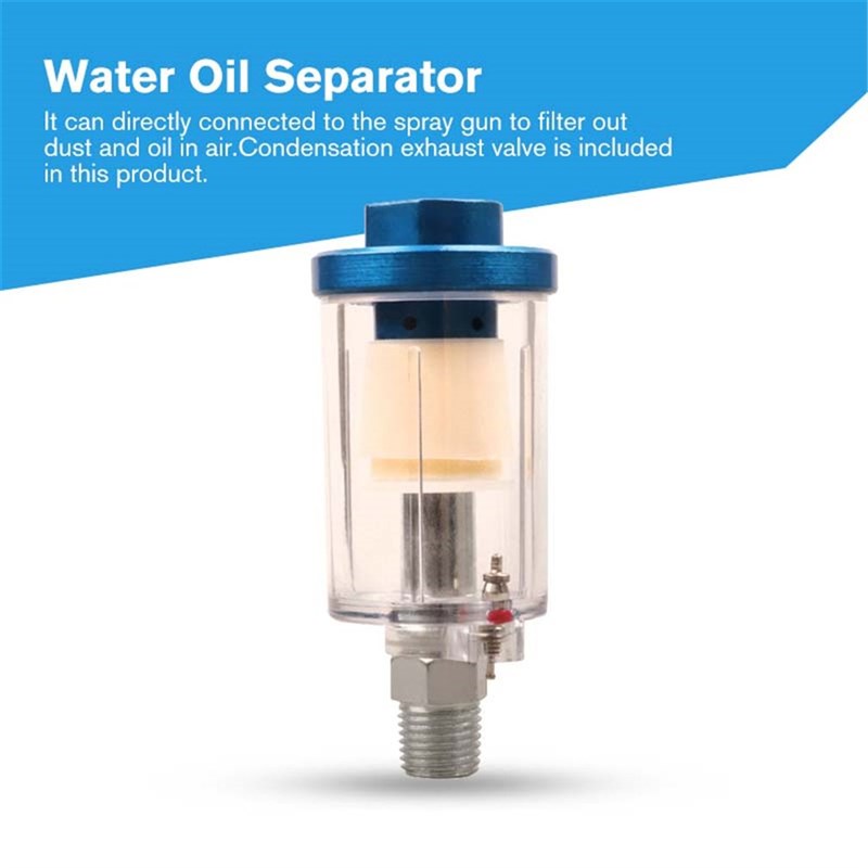 速发Water Oil Separator Spray Inline Air Hose Filter Moistur - 图2