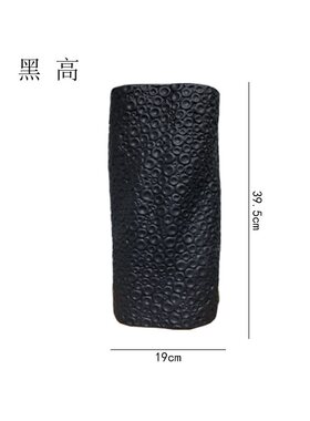 工厂销Modern minimalist concave geometriKc ceramic vase desi