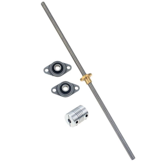 速发3D Printer CNC T8300mm Lead Screw Set KFL08 Shaft Coupli - 图0