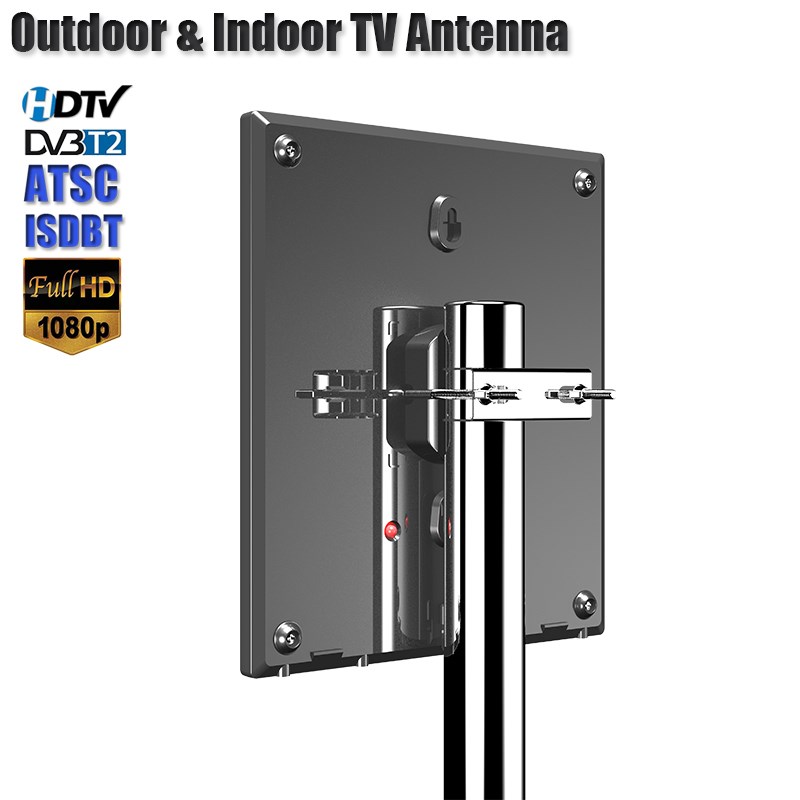 Outdoor TV Antenna For DVB T2 ATSC ISDBT IndooQr TV Antenna-图0