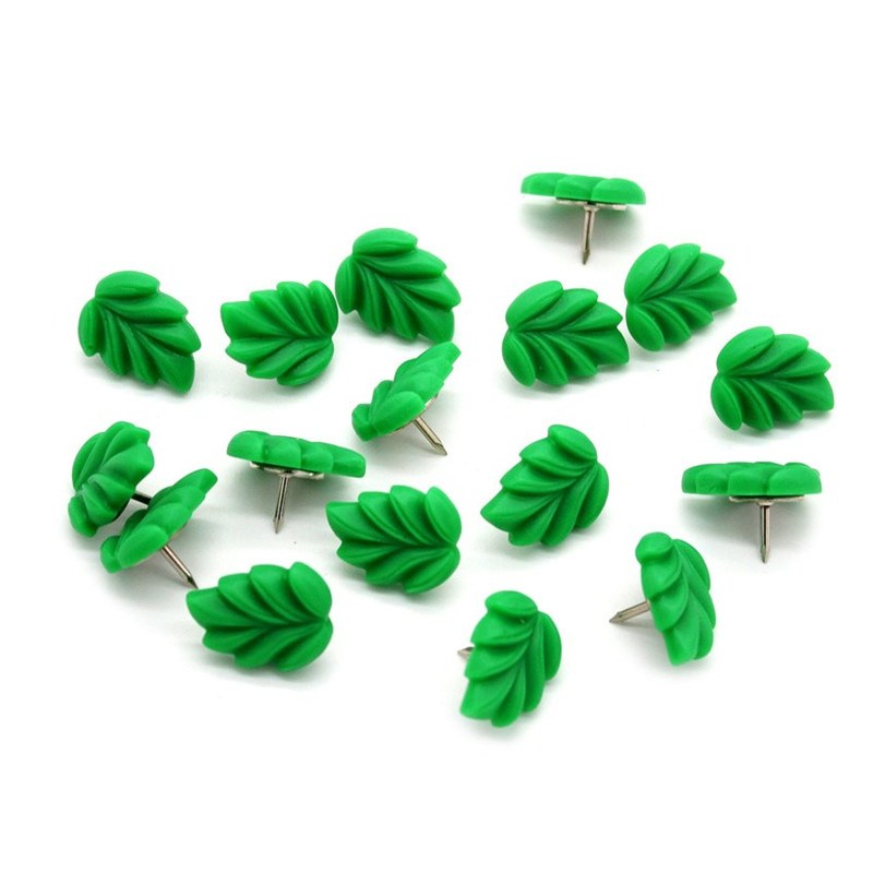 新品20pcs/set Plastic+Metal Thumbtacks Map Pin Pushpin Cork - 图0