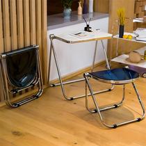 JOYLIVE Transparent Folding Stool Chair Integrated Ins Net R