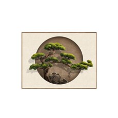 Антибактериальные карта 新中式迎客松电表箱装饰画免打孔配电箱餐厅电箱开关推拉遮挡挂画