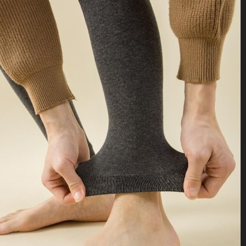 袜子男秋冬保暖护膝袜套过膝长筒大腿袜加长不带脚加大码护套防滑,淘宝优惠券,粉丝福利购,淘宝优惠卷