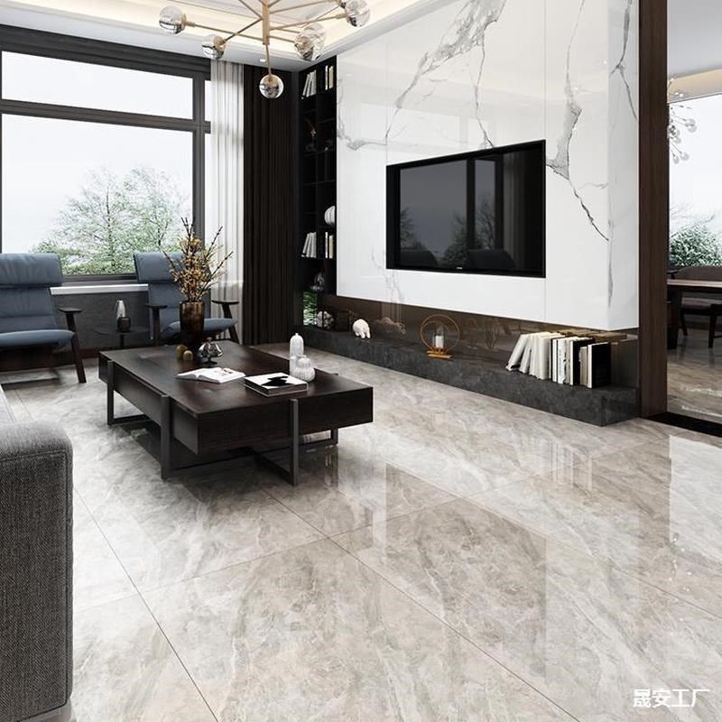 广东通体大理石瓷砖600x1200灰色地砖客厅防滑全瓷地板砖客厅,淘宝优惠券,粉丝福利购,淘宝优惠卷