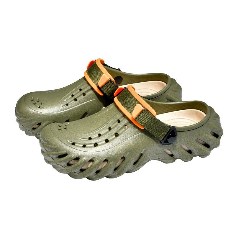 洞洞鞋男士2024新款夏季外穿踩屎感防臭防滑男生包头沙滩凉鞋厚底,淘宝优惠券,粉丝福利购,淘宝优惠卷