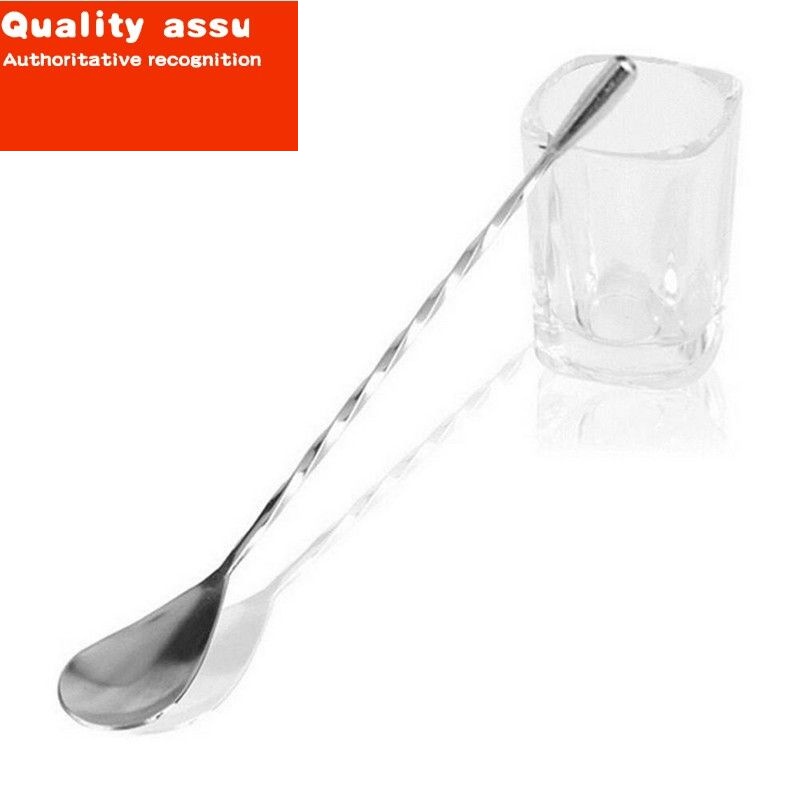 极速30cm  cocktail mixer bar puddler stirring mixing spoon l - 图0