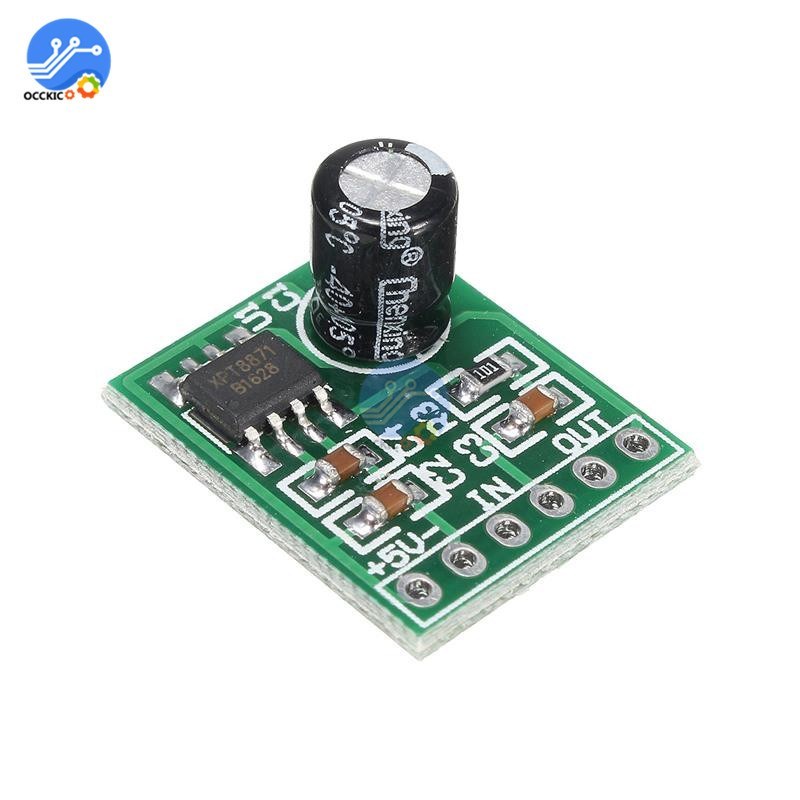 极速Mini XH-M125 Mono Amplifier Board XPT8871 DC 5V 5W Audio - 图0