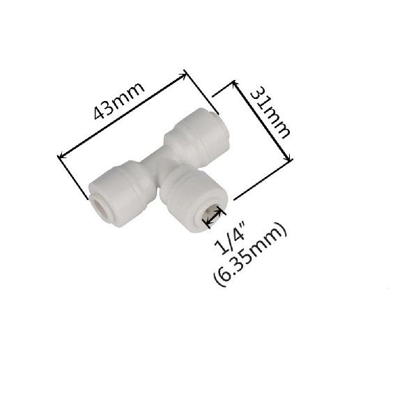 4“ Tutype Three-Wayv Connectors Agricult-re Gard - 图0