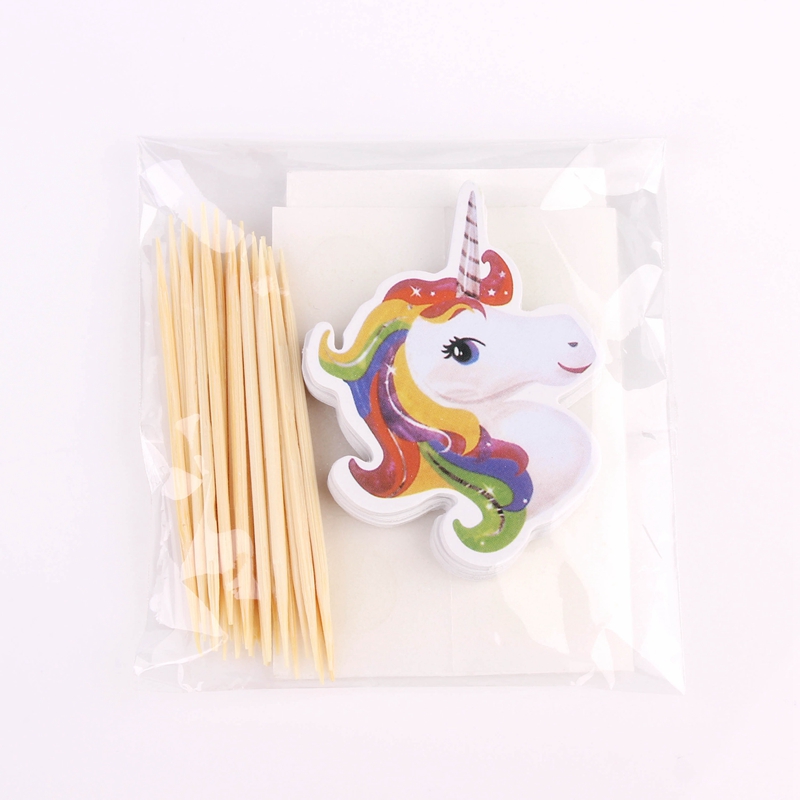 推荐1set Unicorn Cake Toppers Kids Birthday Party Cake - 图3