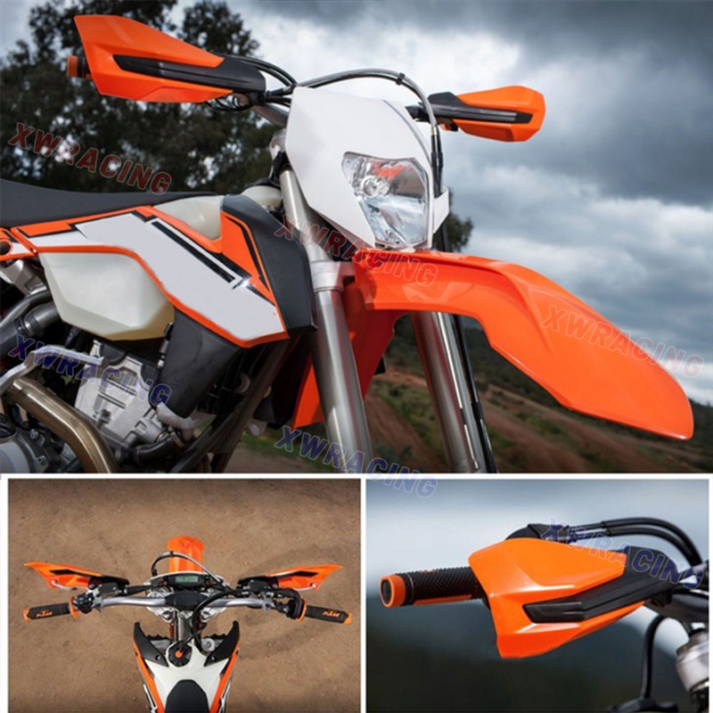 越野摩托车KTM EXC XC SX150-250-350-450 14-22年防摔挡风护手罩 - 图0