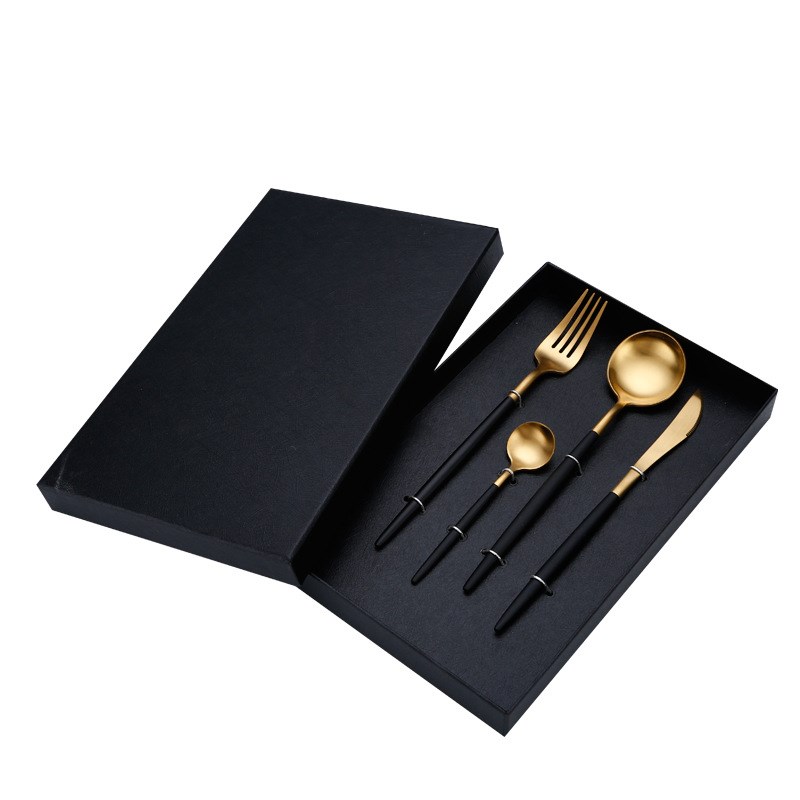 Hot Sale Dinner Set Cutlery Knives ks Spoons Wester Kitchen - 图3