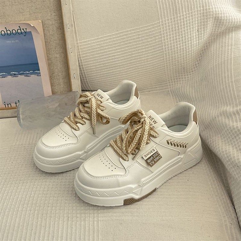 大码女鞋41一43轻便厚底新款小白鞋小众板鞋P女休闲运动鞋42春秋,淘宝优惠券,粉丝福利购,淘宝优惠卷