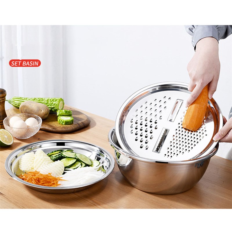 3PCS Mtletifunctional Suainlesn Steel Kitches Graters Vegeta-图2