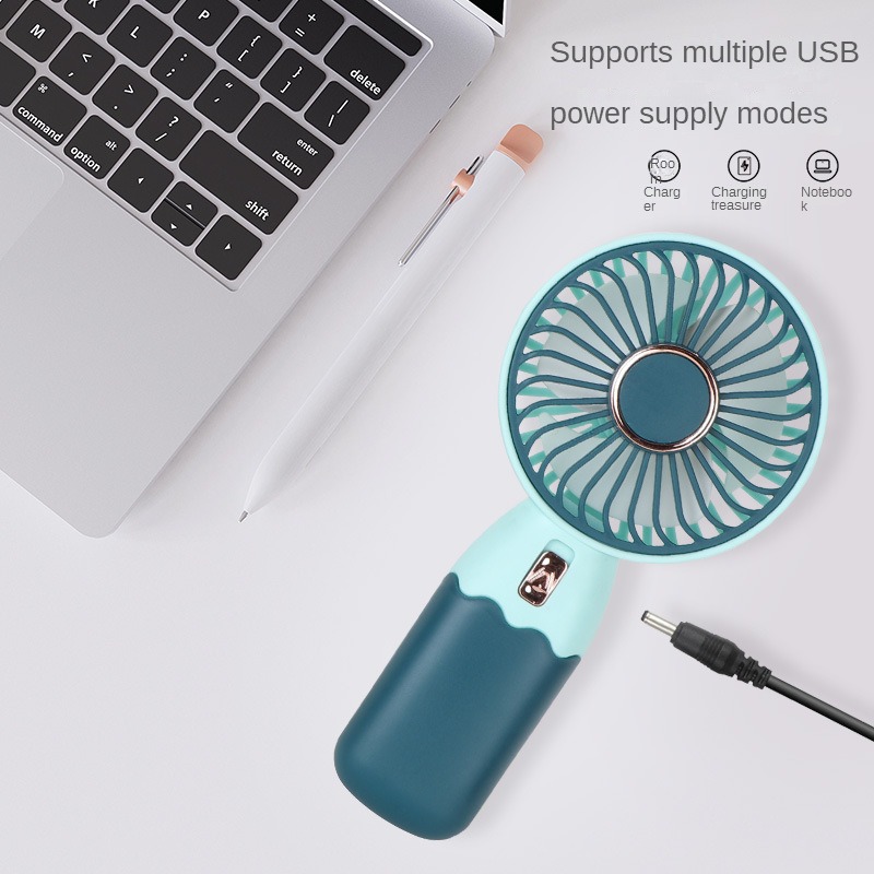 USB Rechargeable Portable Pocket Fan for Home MiniW Wireless-图3