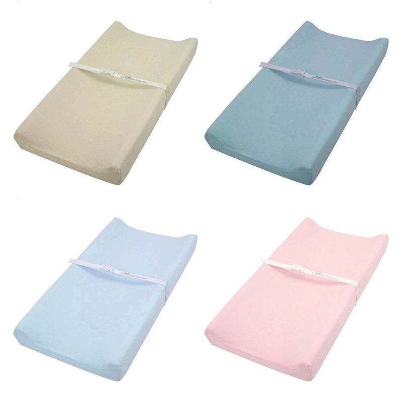 推荐Soft Breathable Cotton Baby Changing Mat Reusable Changi-图0