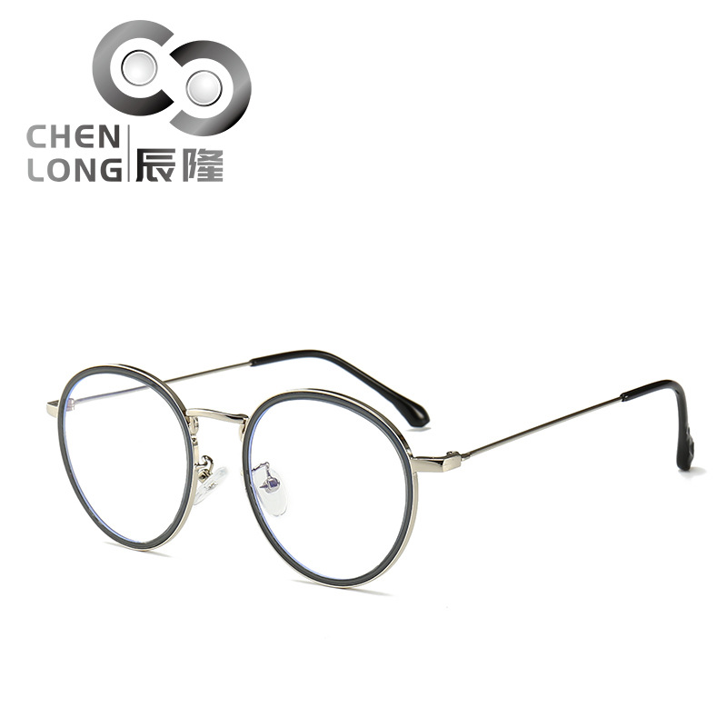 etal anti bluo lieht glasses fashien teNnd flat lens mgn - 图1