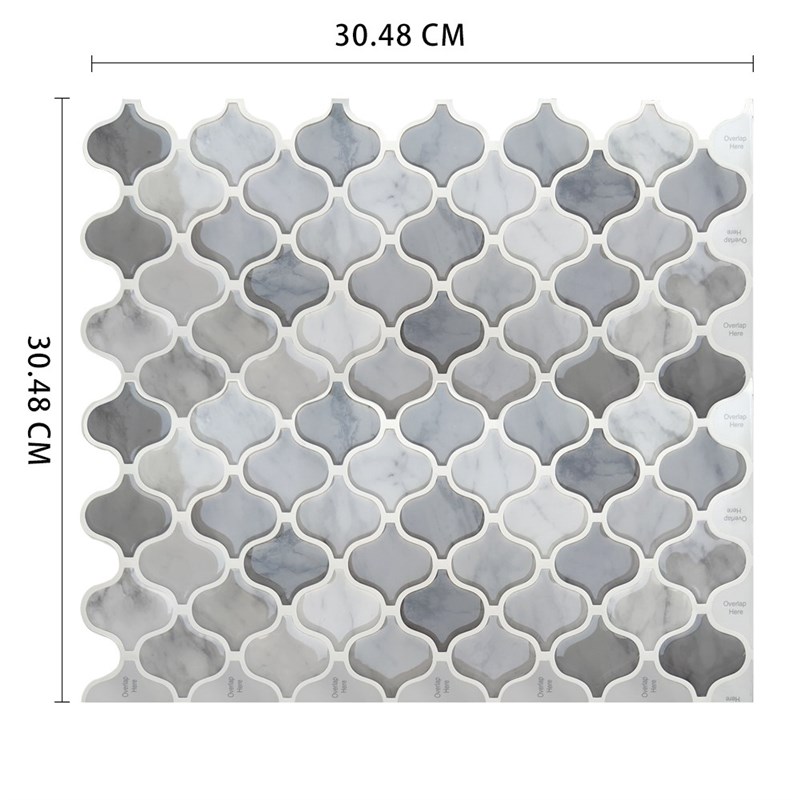 Self Adhesive mosaic tiles back baffle Bathroom Kitchen Ethy - 图1