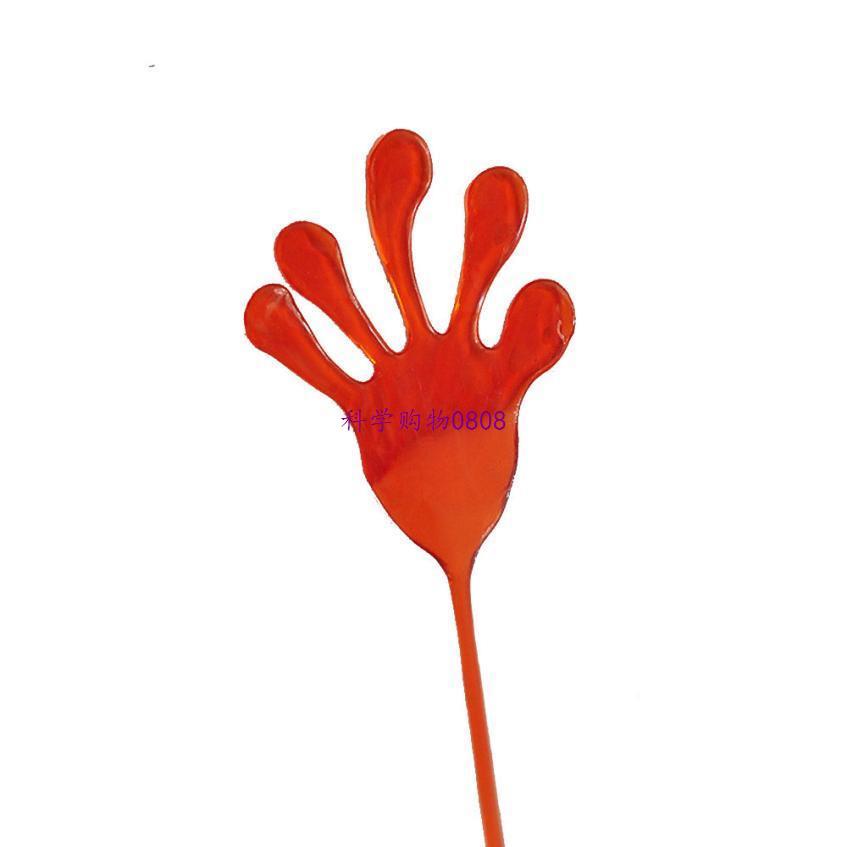 速发5Pcs Kids Sticky Hands Palm Party Favor Toys Novelties P-图2