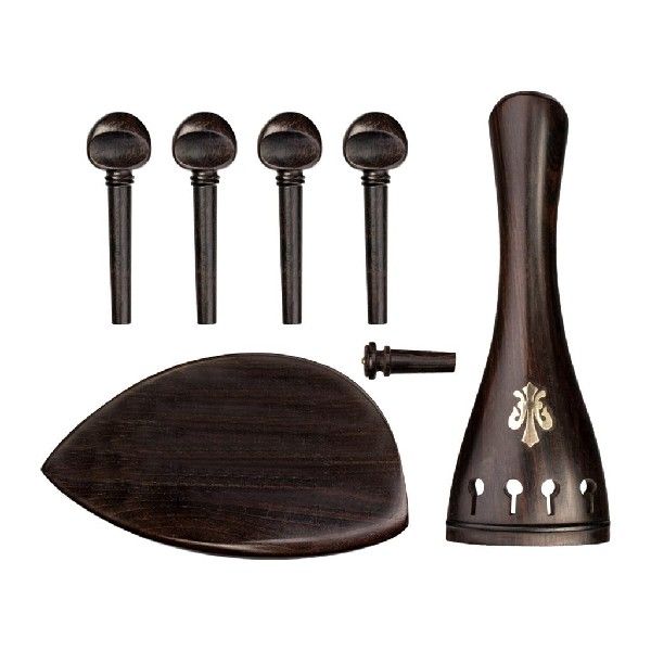 4/4 ViolinlFidd e Accs uFulleS t Tuning Peg End Rest Durabl-图0