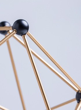 家居创意铁艺星系摆件家居软装饰品金属工艺品桌面书房摆件