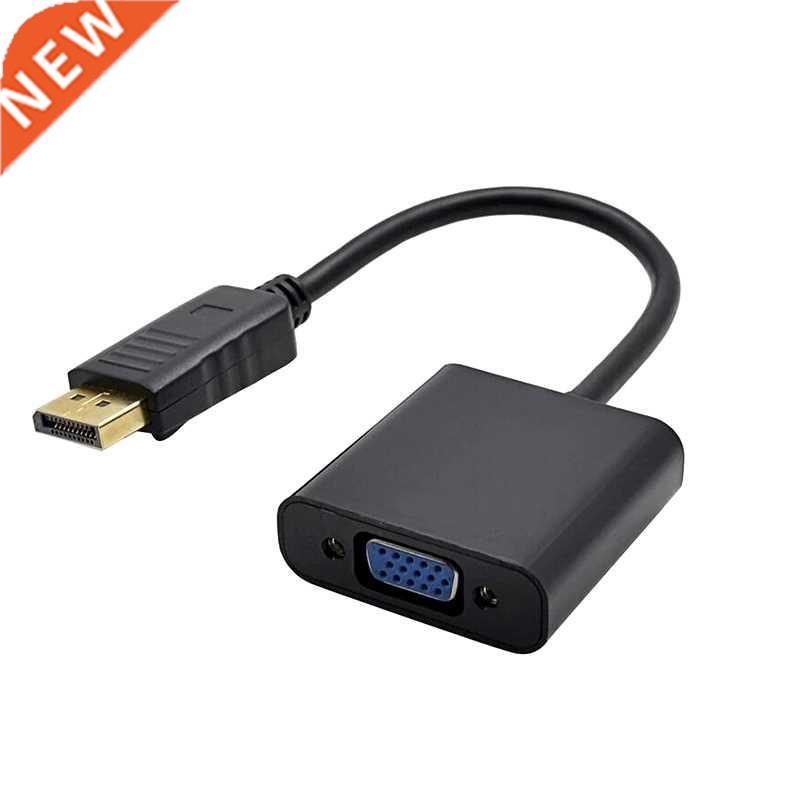 推荐Adapter DP Displayport To VGA Full HD Cable For TV Compu - 图0