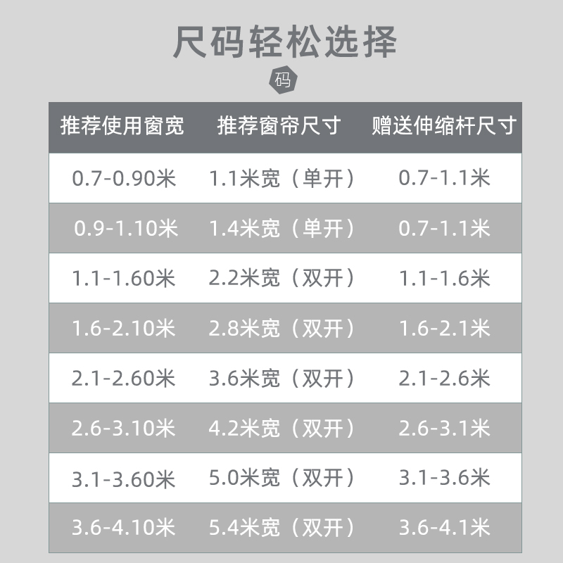 卧室窗帘免打孔安装伸缩杆一整套简易遮光2021年新款飘窗遮阳短帘