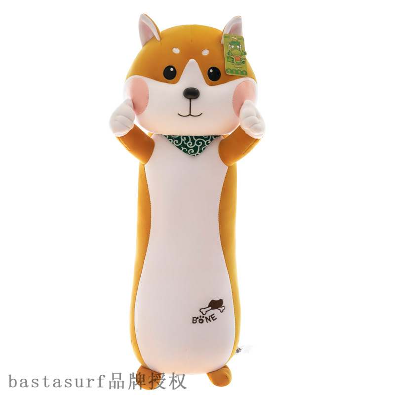 速发Long husky plush toy firewood dog doll birthday gift hom - 图3