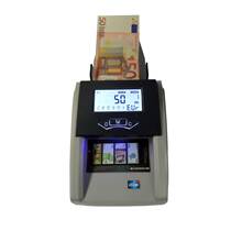 Small portable U.S. dollar currency detector for identification of U.S. dollars Hong Kong dollars and Euros total amount equipped with lithium battery