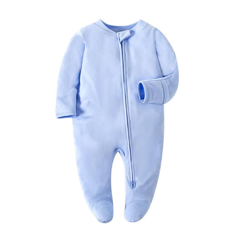 Newborn Baby Boys Rompers Spring Baby Clothes for Girls Long - 图2