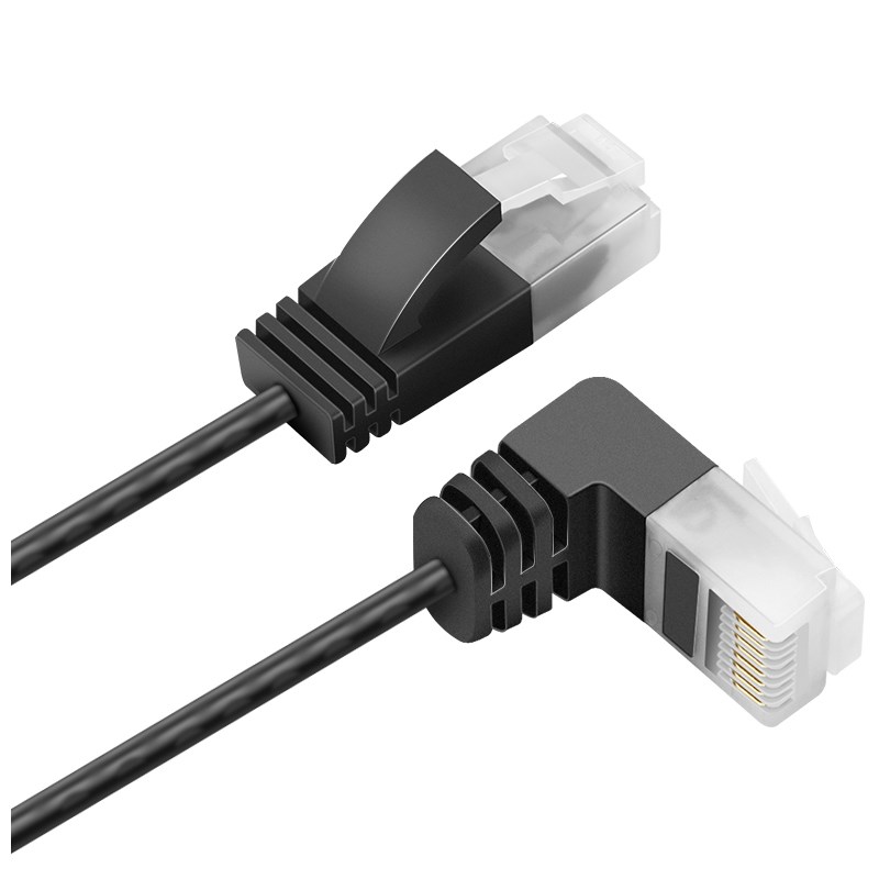 Superfine ltra Slim Cat6 Ethernet Cable RJ45 Right Angle TP-图2