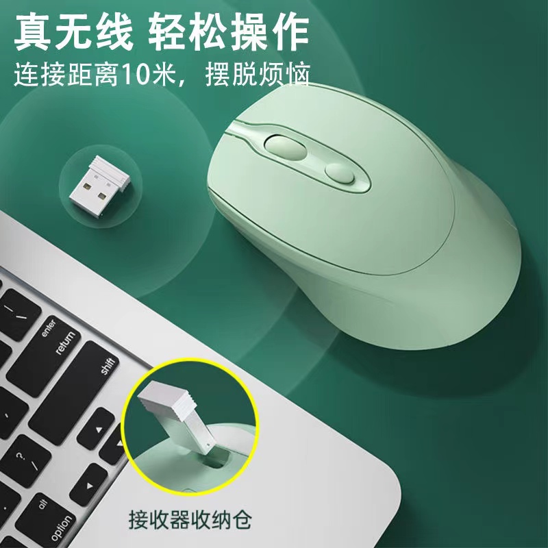 极速2.4g/Bluetooth mouse Wireless mouse Bluetooth mute char-图3