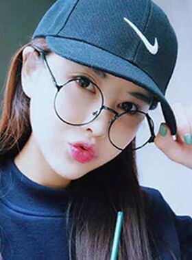 新品Roaund myopia glasses for men and women Korean fashion s