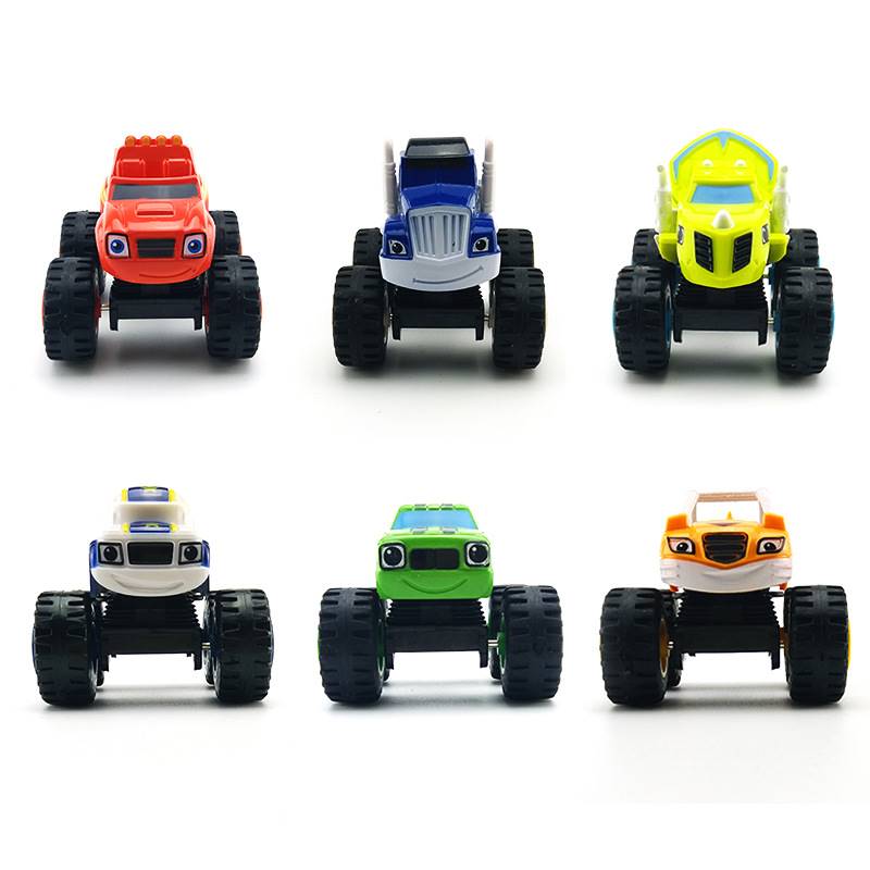 速发1pc Blazed Machines Car Toys Russian Miracle Crusher Tru - 图2