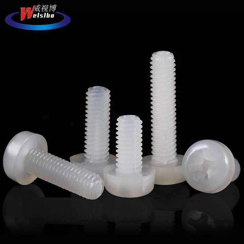 速发Round Head cross nylon screw coiPled hair nylon machine - 图1