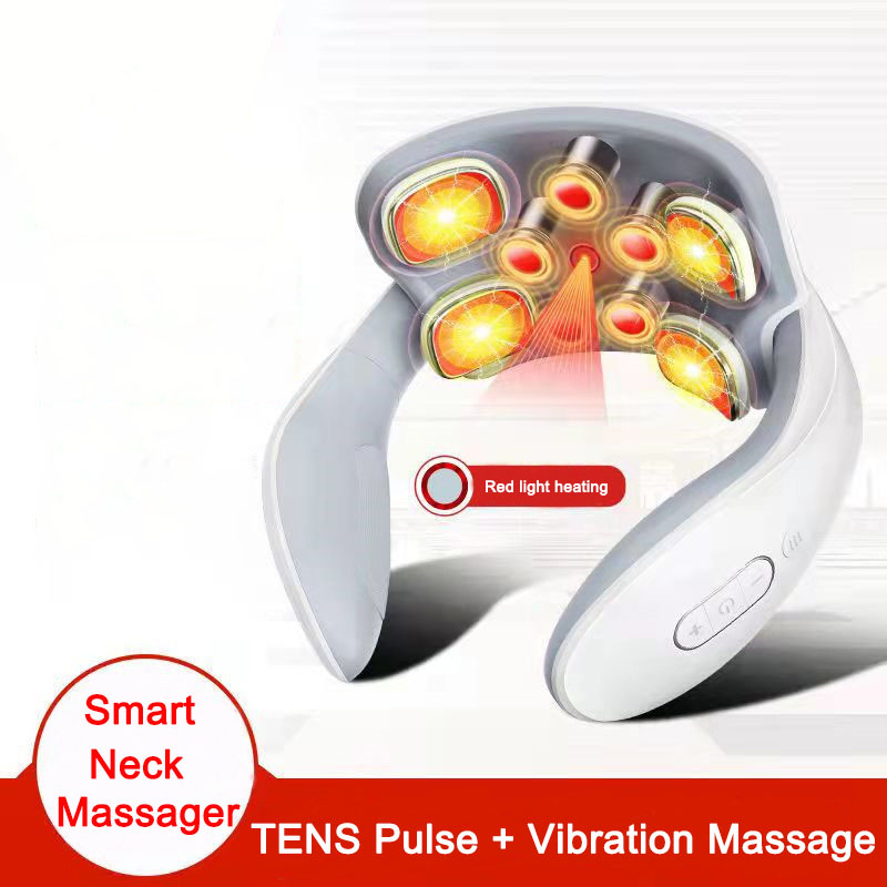 Smart NecweMassager Lok Freqyuency Pulse Cervical El ctric - 图0