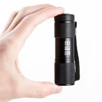 Purple Light Banknote Light Ultraviolet Mini Flashlight Detection Special Pen Small Plate P Material Anti-counterfeiting China Smoke Detection