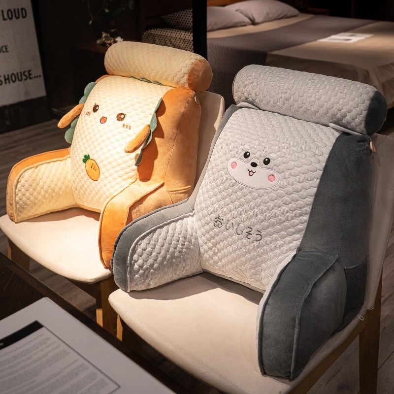 新款冰豆豆靠垫办公室腰靠护腰汽车腰靠垫腰枕座椅靠背垫抱枕靠枕,淘宝优惠券,粉丝福利购,淘宝优惠卷
