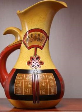 新中式陶瓷客厅玄关家庭摆件博古架橱柜隔断入户进门工艺品装饰品