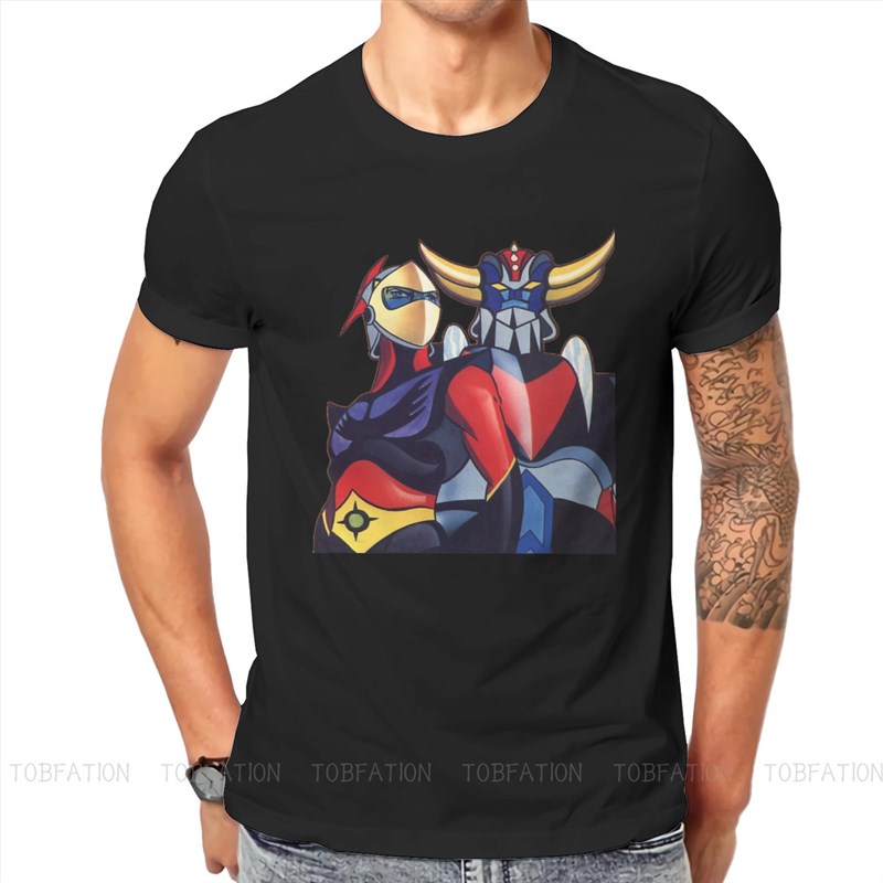 UFO Robot Goldrake Grendizer Anime Classic Tshirt Harajuku A - 图0