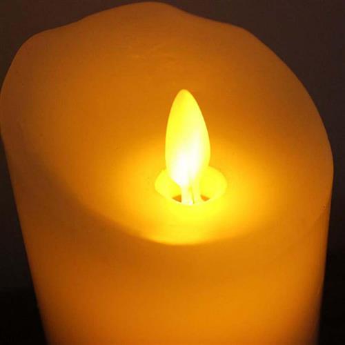 速发Electronic Flameless LED Candle Lamp Swing Flame Amber L - 图2