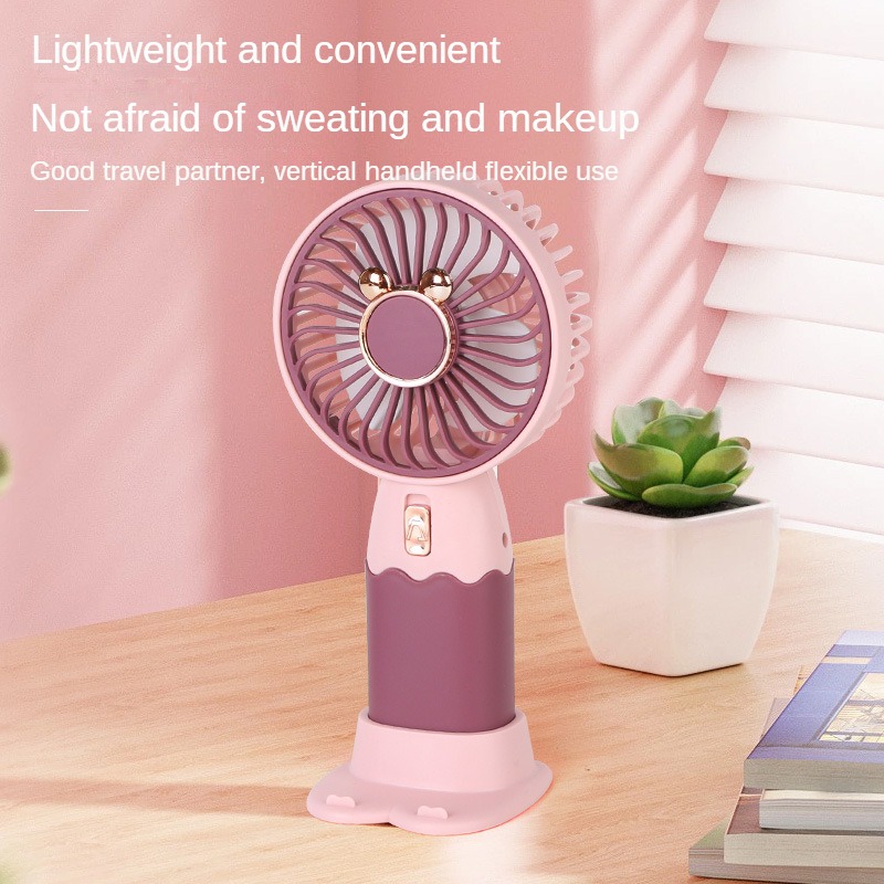 USB Rechargeable Portable Pocket Fan for Home MiniW Wireless-图0