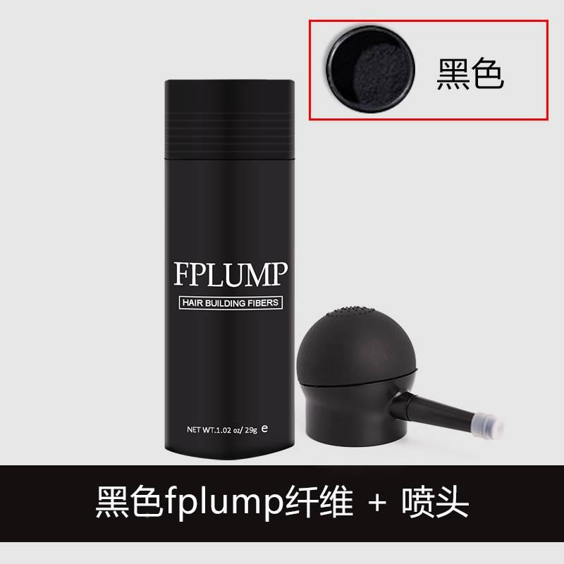 l纤F变plump增发维假发女头发快速密L填变多补发际线充神器蓬-图0