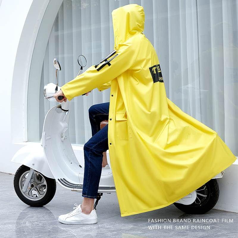 推荐Long raincoat full body rainstorm proof electric car bat - 图1