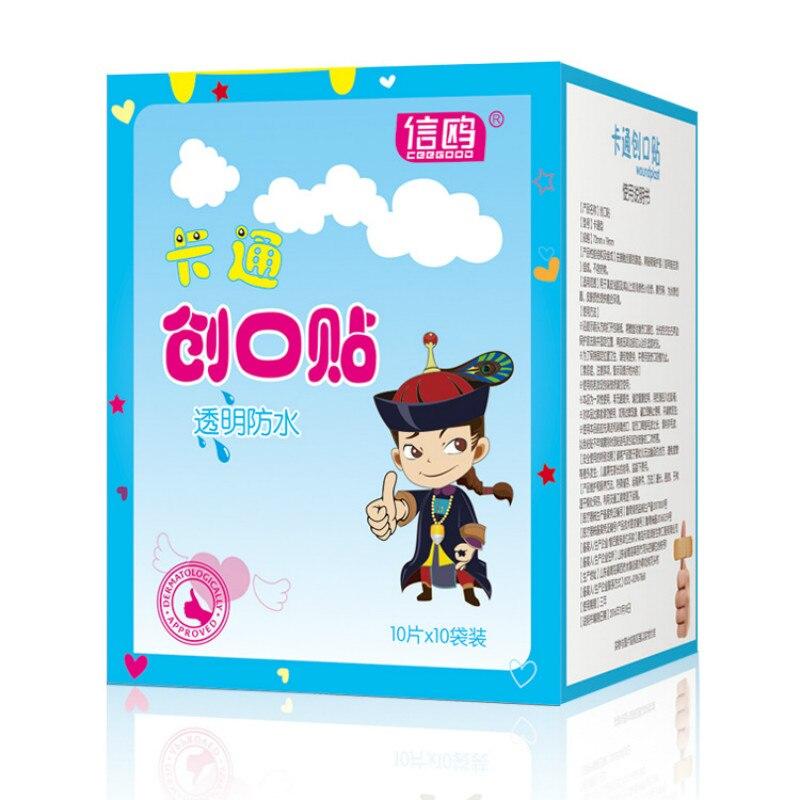 推荐100pcs Waterproof Breathable Band Aid Cute Cartoon BandA - 图3