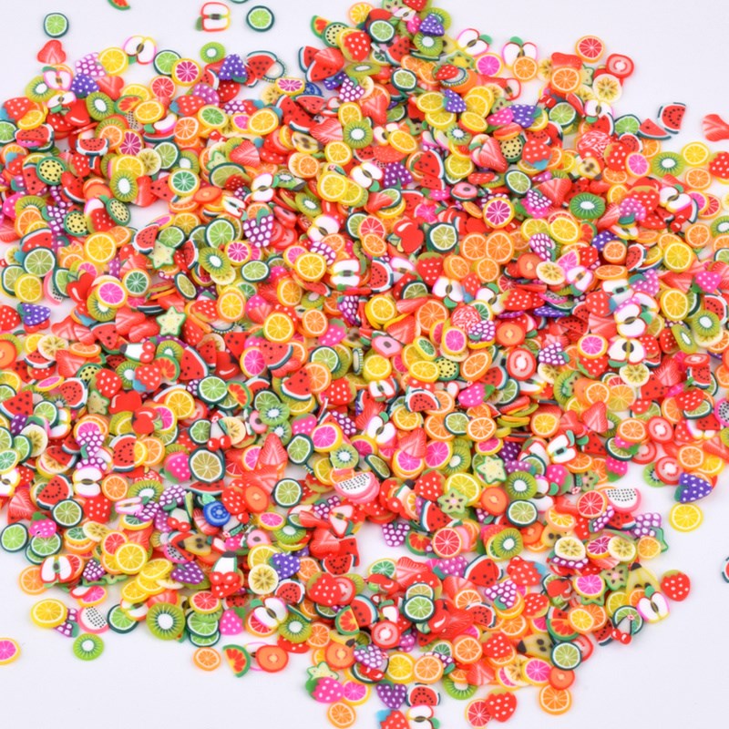 厂家1000pcs Fruit Slices Filler For Nails Art Tips Soft pott - 图2