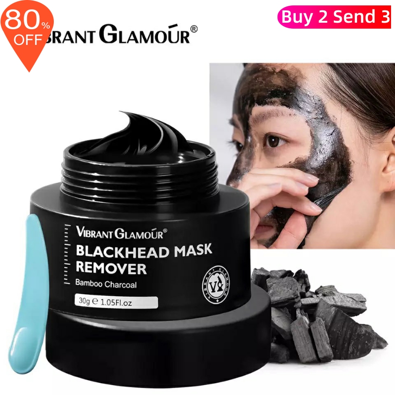 推荐New Bamboo Charcoal Blackhead Remover Nose Peeling Mask - 图1