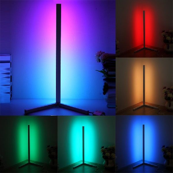 Mooern dLED Floor Lamp RGB Floor Light w/ Remote Cdnorol ftr - 图2