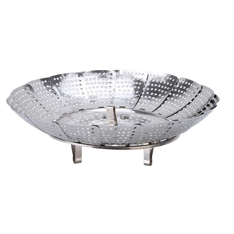 推荐21/26/28cm Stainless Steel Food Steamer Bowl Vegetable F - 图0